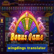 wingdings translator