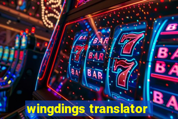 wingdings translator