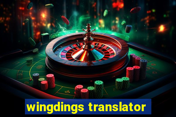 wingdings translator