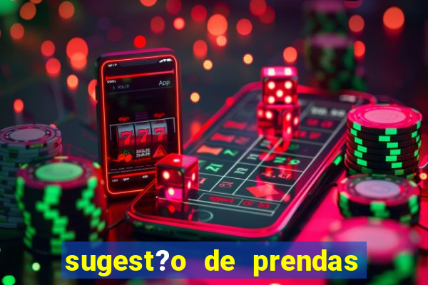 sugest?o de prendas para bingo