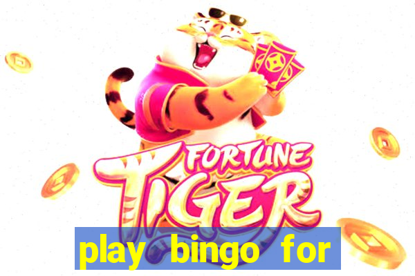 play bingo for money online