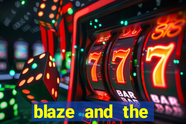 blaze and the monster machines logo font