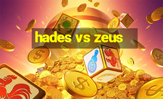 hades vs zeus