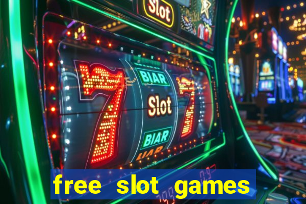 free slot games online free