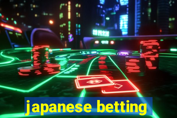 japanese betting