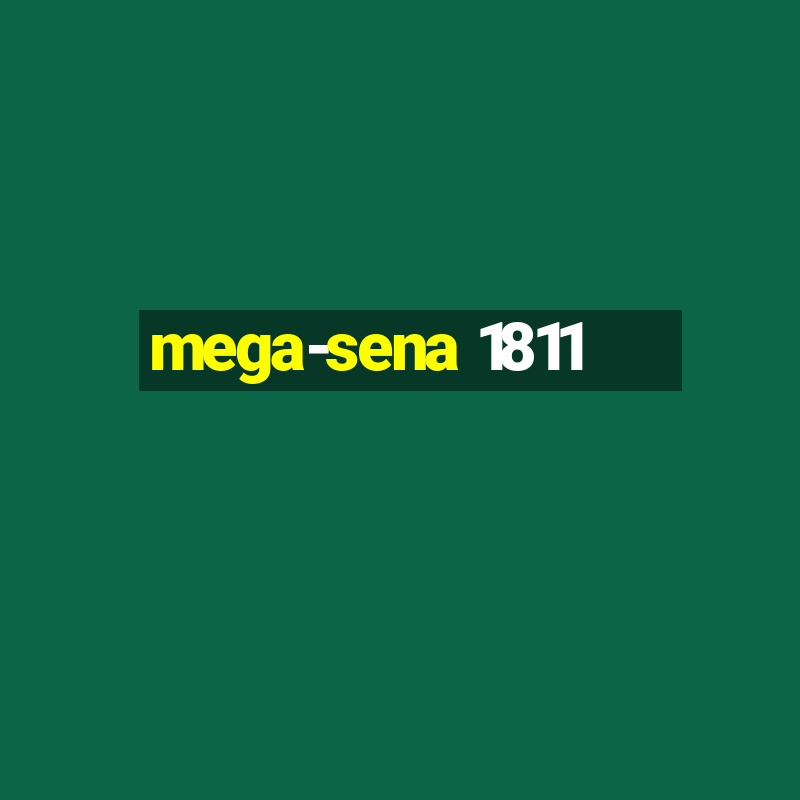 mega-sena 1811