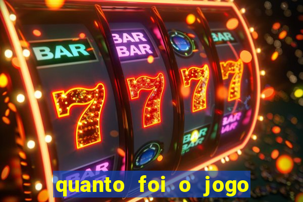 quanto foi o jogo do paisandu