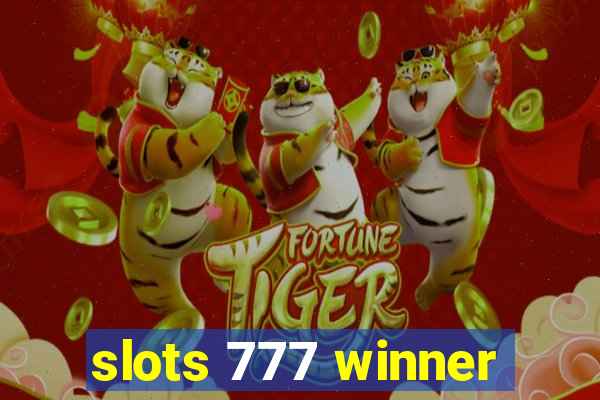 slots 777 winner