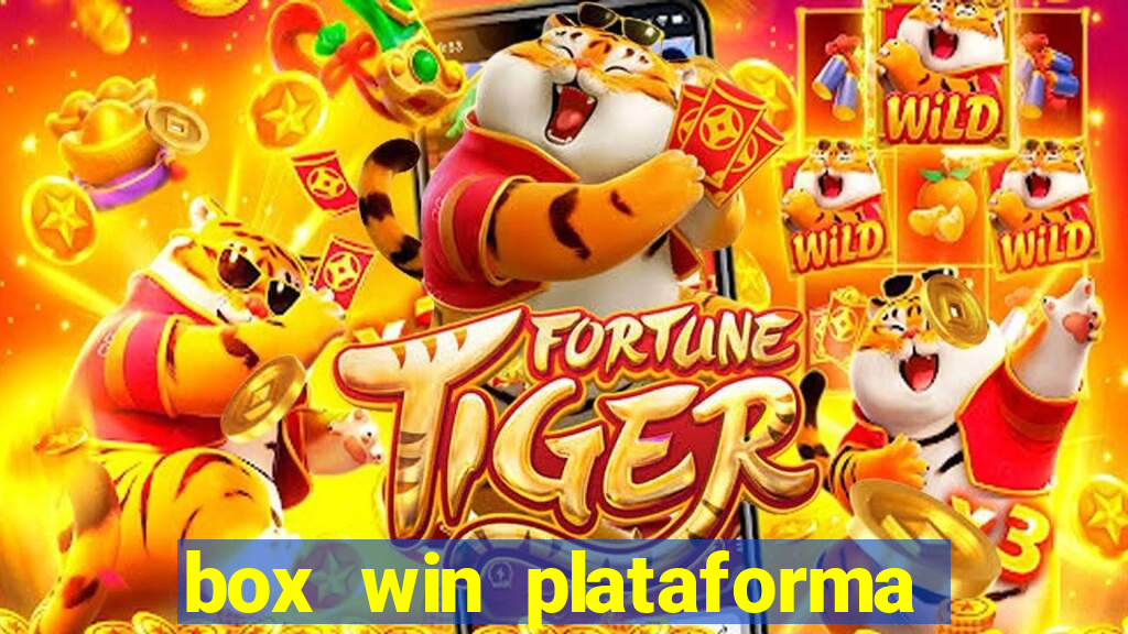 box win plataforma de jogos