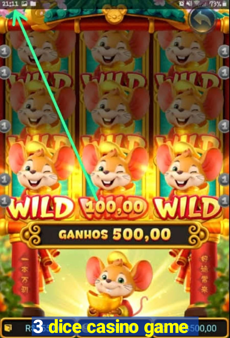 3 dice casino game