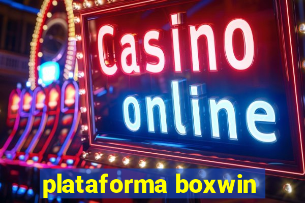 plataforma boxwin