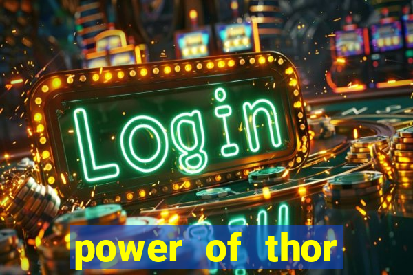 power of thor megaways slot free play