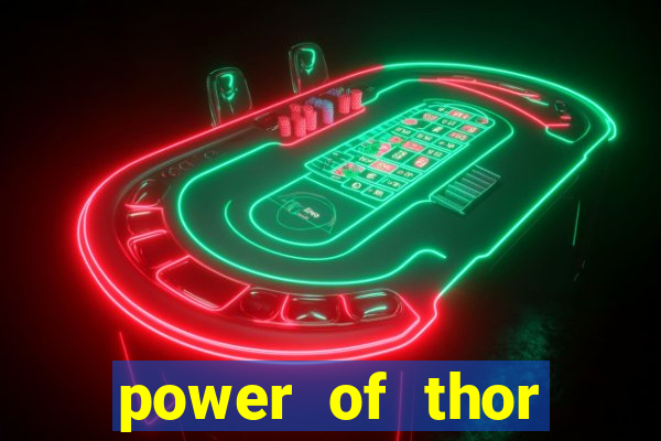 power of thor megaways slot free play