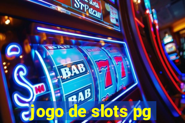 jogo de slots pg