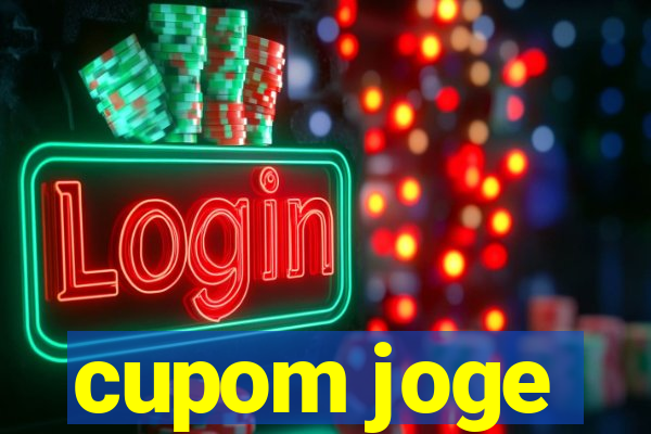 cupom joge