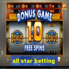 all star betting