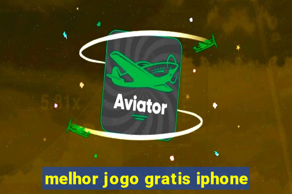 melhor jogo gratis iphone