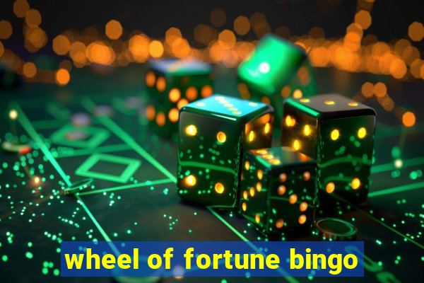 wheel of fortune bingo