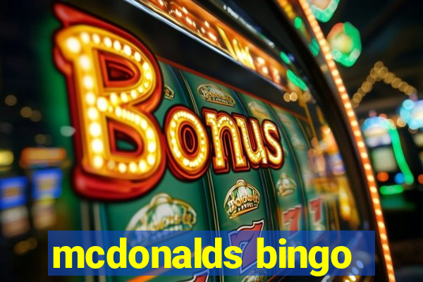 mcdonalds bingo