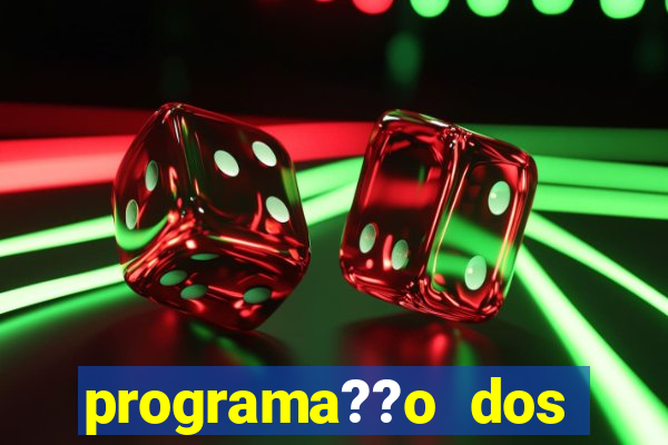 programa??o dos jogos de futebol