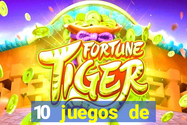 10 juegos de casino nombres