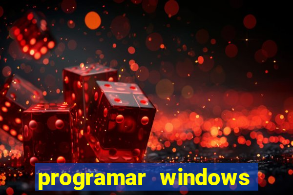 programar windows para desligar