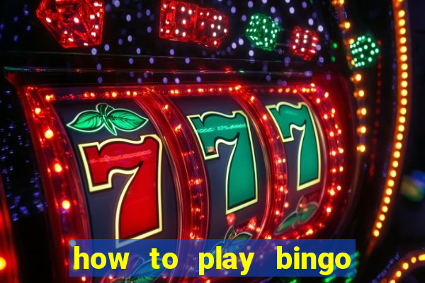 how to play bingo at home