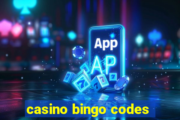 casino bingo codes