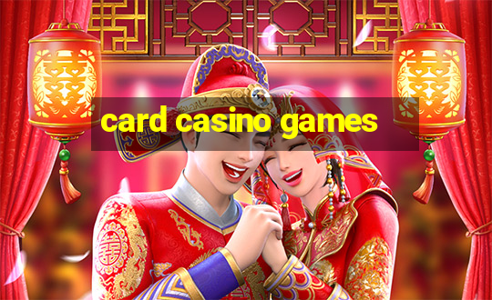 card casino games