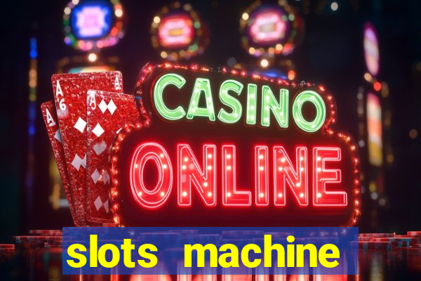 slots machine gratis casino