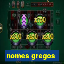 nomes gregos