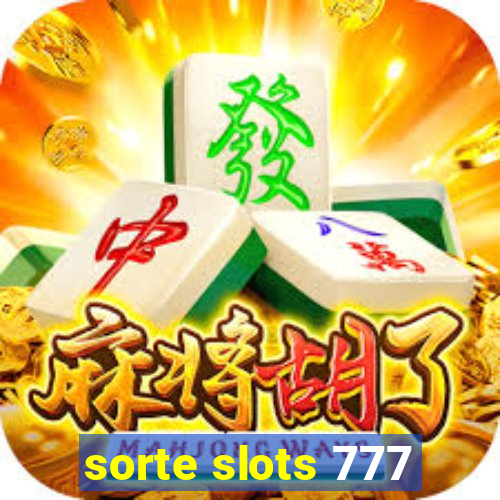 sorte slots 777