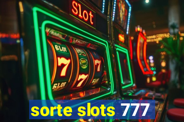 sorte slots 777