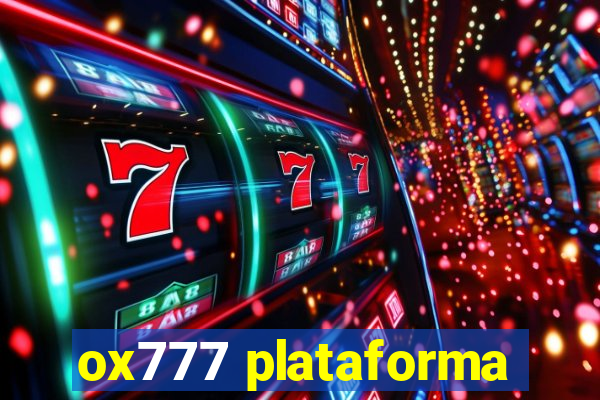 ox777 plataforma