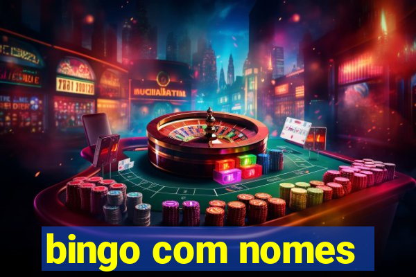 bingo com nomes