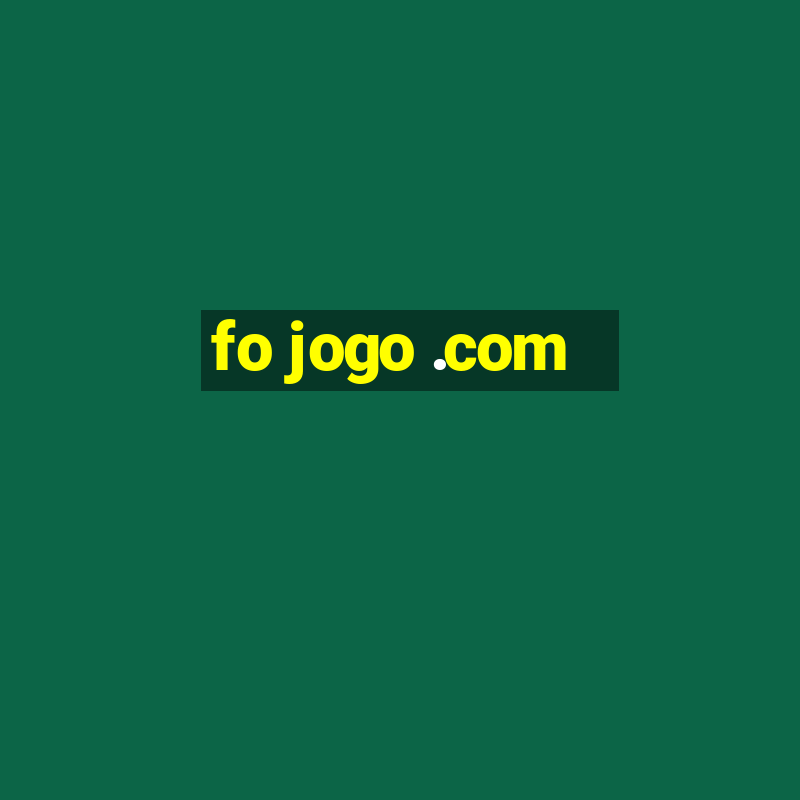 fo jogo .com