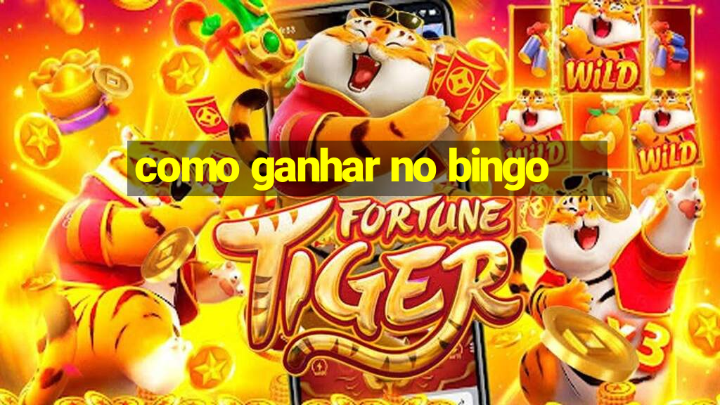 como ganhar no bingo