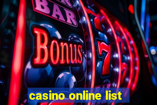 casino online list