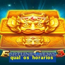 qual os horarios que o fortune tiger paga