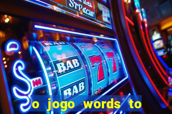 o jogo words to win paga mesmo