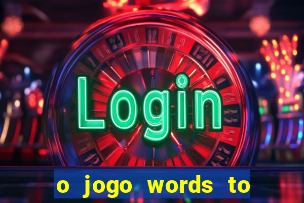 o jogo words to win paga mesmo