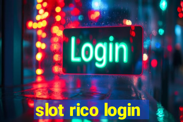 slot rico login