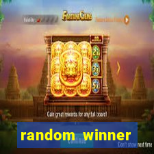 random winner triple play slot