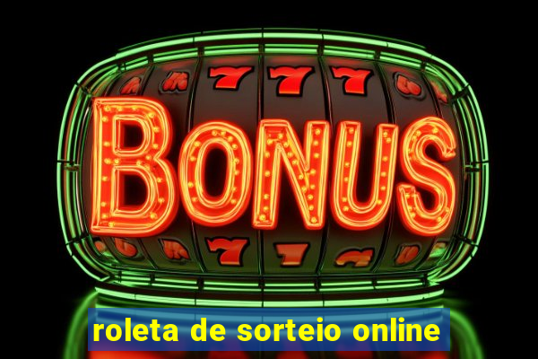 roleta de sorteio online