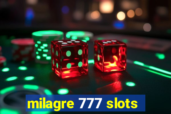 milagre 777 slots