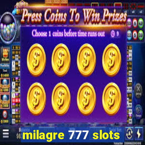 milagre 777 slots