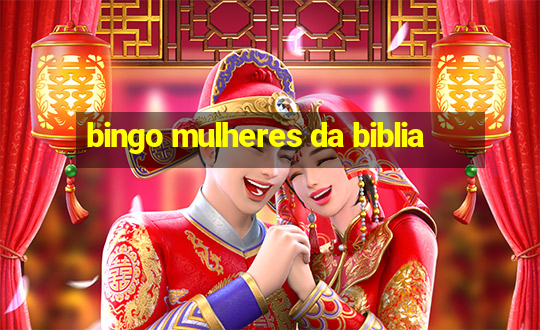 bingo mulheres da biblia