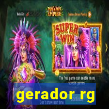 gerador rg