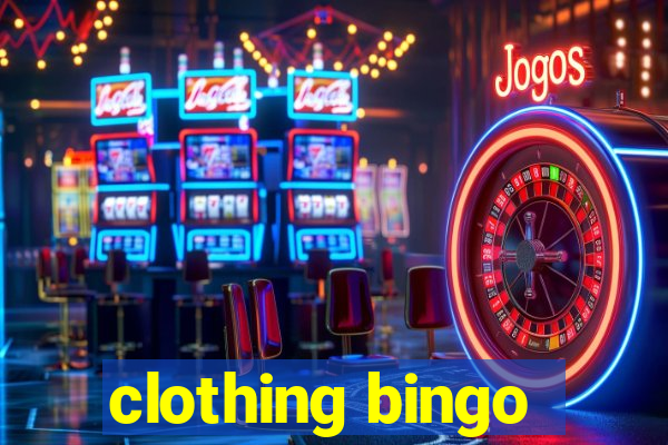 clothing bingo