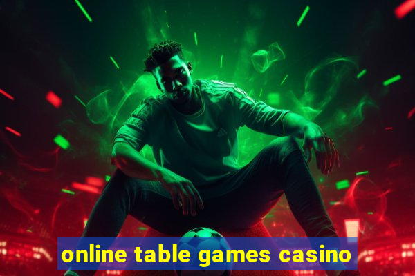 online table games casino